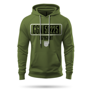 CGN REPRESENT HOODIE KHAKI