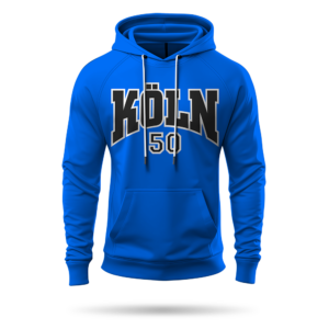 KÖLN-50 HOODIE BLAU ROYAL