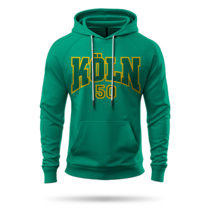 KÖLN 50 HOODIE GRÜN SMARAGD