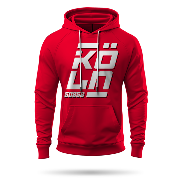 KÖLN 50858 HOODIE QUAD ROT