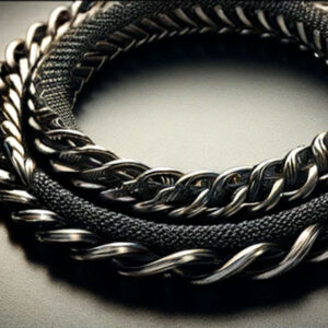 Melouvi Necklace HAevy Silber