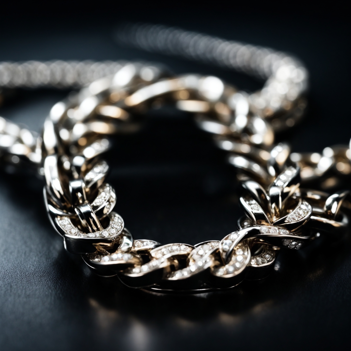 Melouvi Necklace M Silber