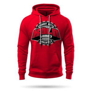 STRAIGHT OUTTA KÖLN HOODIE ROT